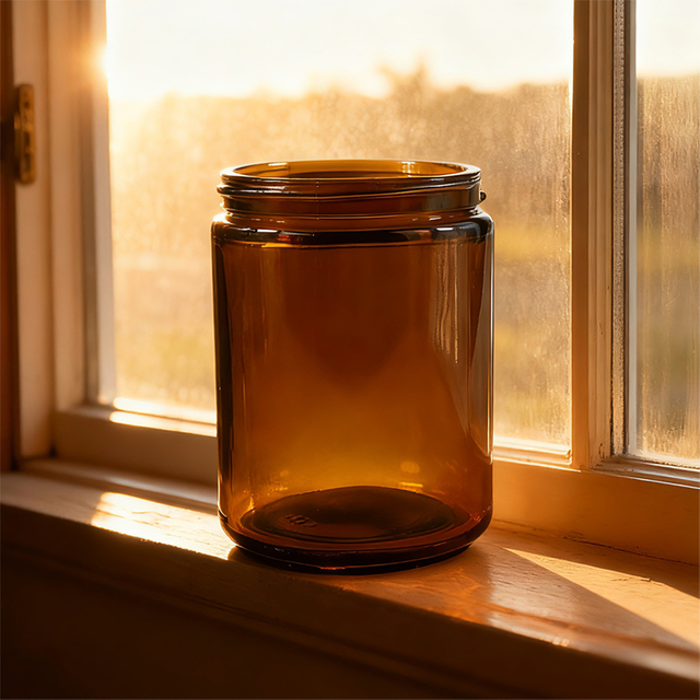  Классический стеклянный подсвечник цвета чая с крышкой, рождественским украшением, подарком