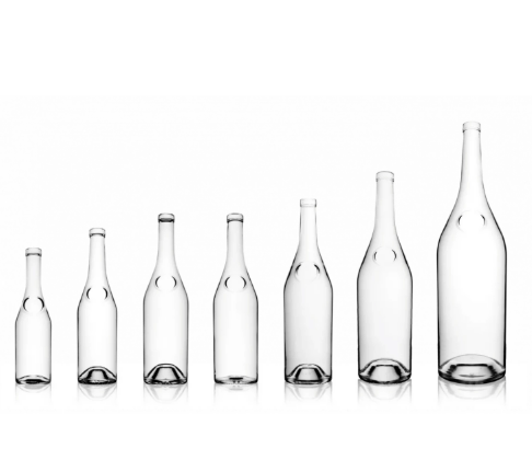 vodka glass bottles4 стеклянные бутылки для водки4